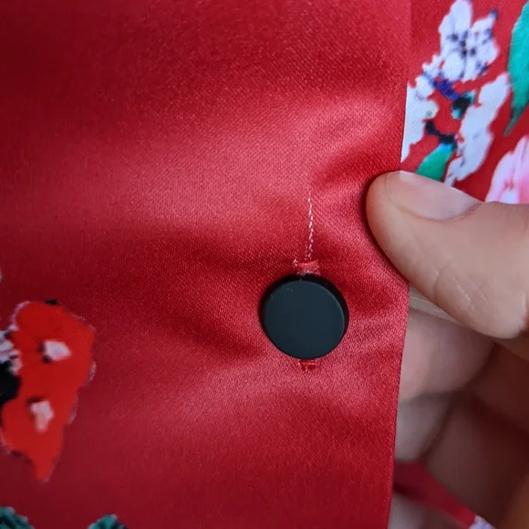 Gorgeous NWT 50's Style Viola M Floral Size S - Picture 8 of 11